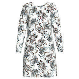 IMPETUS chemise de nuit en coton Ornate